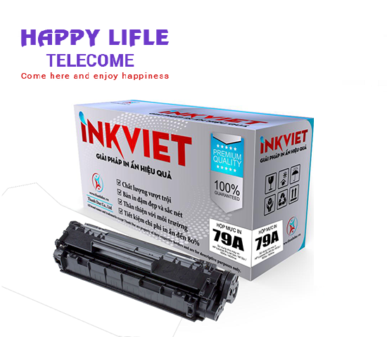 MỰC IN INKVIET 79A HP LaserJet Pro M12w / M12a / M26a / M26nw