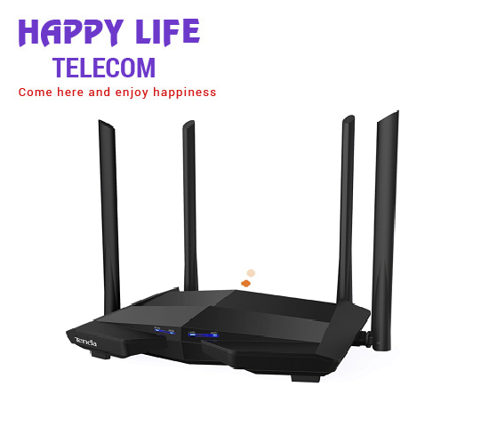 Phát Wifi Tenda AC10 Chính hãng (4 anten 5dBi, 1200Mbps, 2 băng tần, Repeater, 3 port 1Gbps)