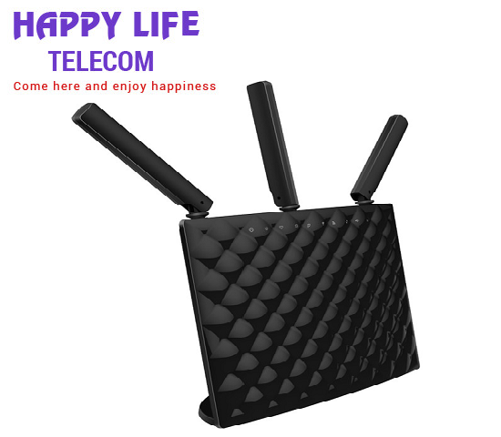 Phát Wifi Tenda AC15 Chính hãng (3 anten 3dBi, 1900Mbps, 2 băng tần, Repeater, 3 port 1Gbps)