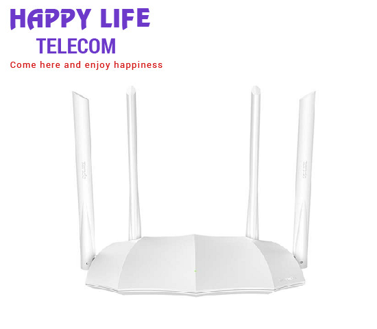 Phát Wifi Tenda AC5 V3 Chính hãng (4 anten 6dBi, 1200Mbps, 2 băng tần, Repeater, 3 port 100Mbps)