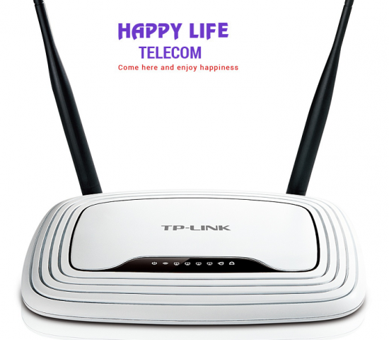 Router Phát Wifi Tplink (TL-WR841N) 300M - 2 Anten.