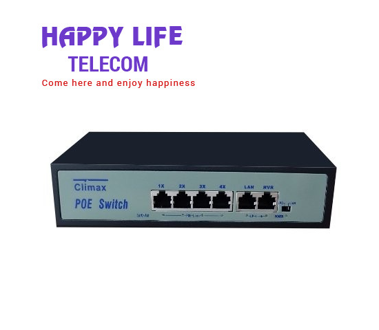 Switch PoE CLIMAX CL-PE100-4P2 