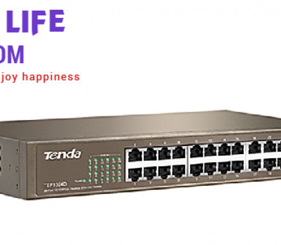 SWITCH TEG1024D ( 24 PORT) TENDA 100/1000MB