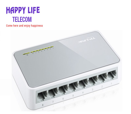 Switch TP-Link TL-SF1008D 8 port Chính hãng (100Mbps)