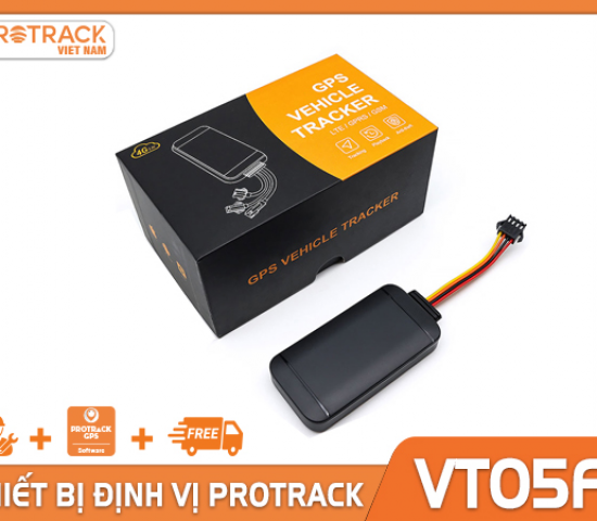 Thiết bị định vị Protrack VT05F chống trộm hiệu quả