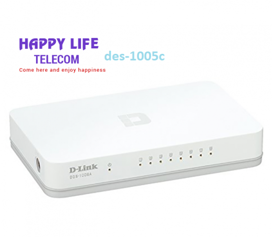 Switch D-Link DES 1005C 5-Port 10/100 Mbps