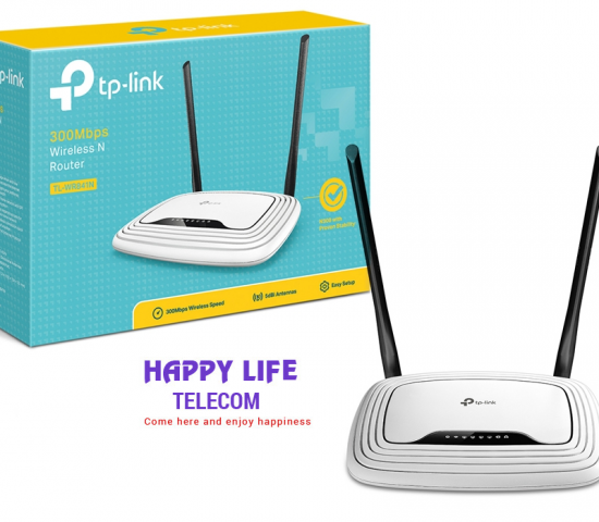 Router Phát Wifi Tplink (TL-WR841N) 300M - 2 Anten.