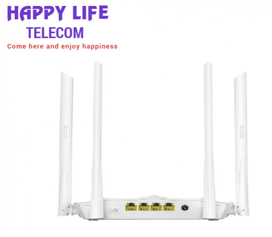 Phát Wifi Tenda AC5 V3 Chính hãng (4 anten 6dBi, 1200Mbps, 2 băng tần, Repeater, 3 port 100Mbps)